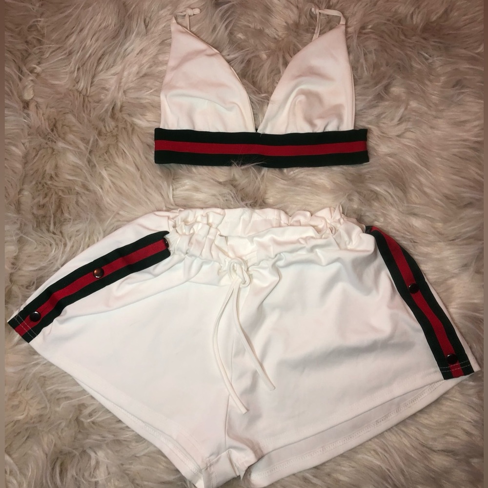 2 piece gucci inspired set